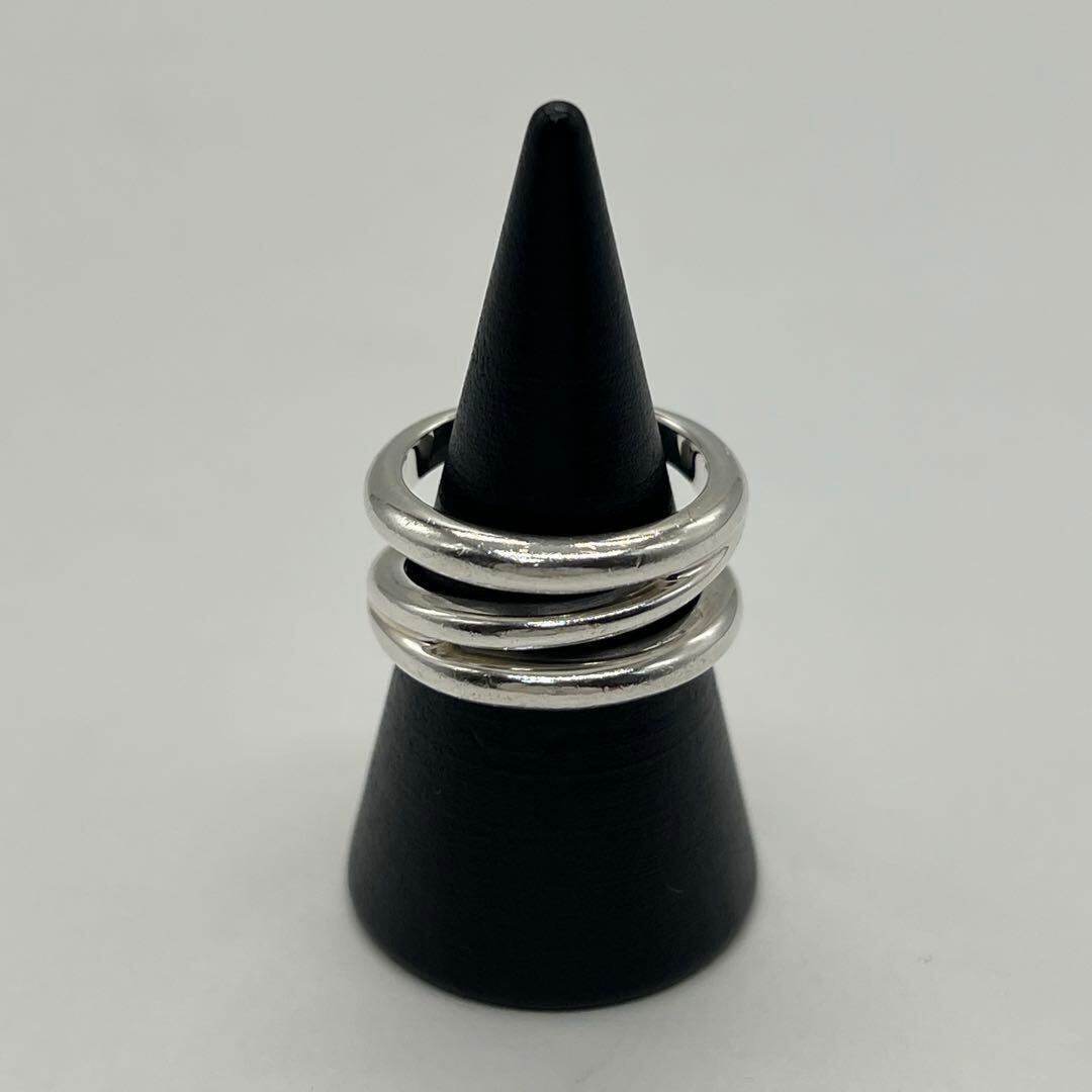 ティファニー TIFFANY ダイアゴナルリング 12号 SV925