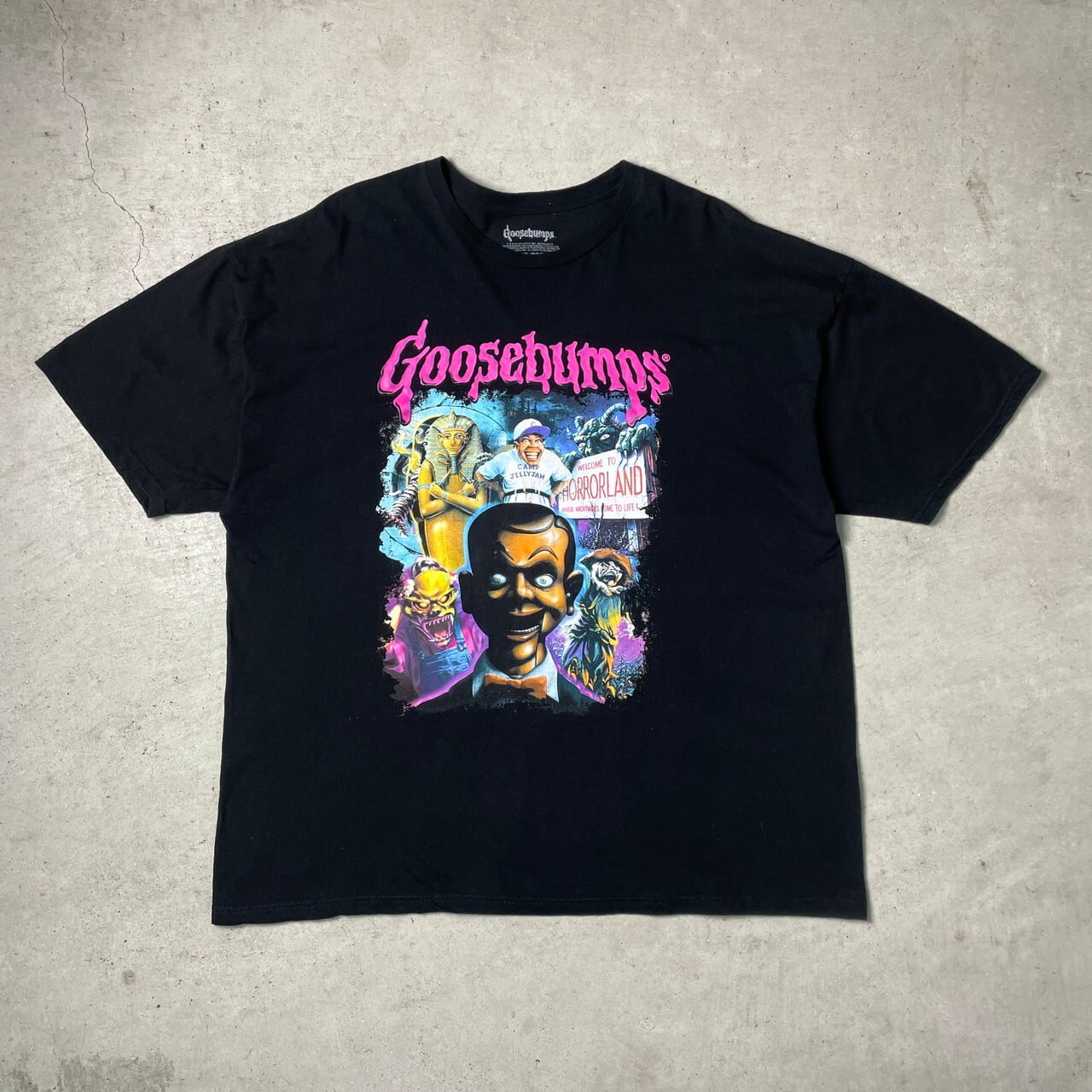 GOOSEBUMPS グースバンプス ホラー小説 プリントTシャツ メンズ