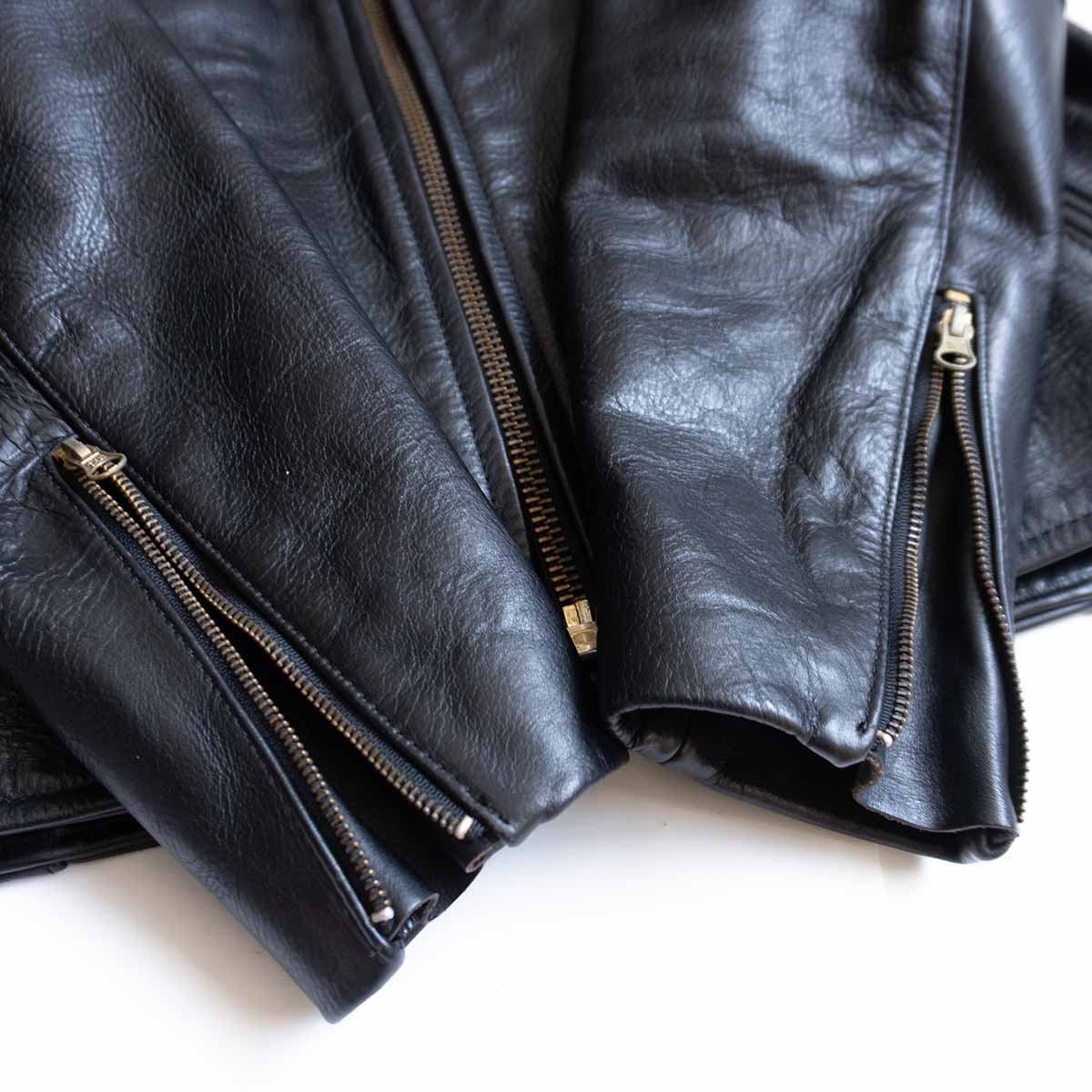 ビッグサイズ】 VANSON 【MODEL B シングルライダースジャケット】46