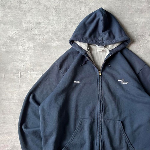 MULESKINS / 90's double face zip hoodie size L相当
