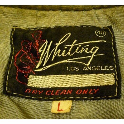 送料無料】Whitingの古着60年代ヴィンテージスタジャン (40