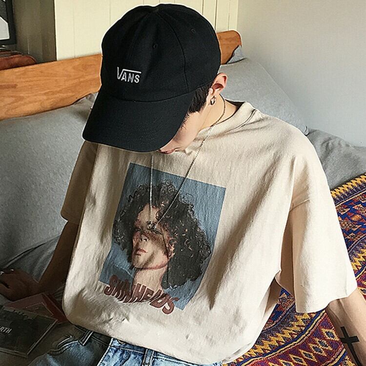 全3色 Tシャツ カットソー プリント カジュアル シンプル