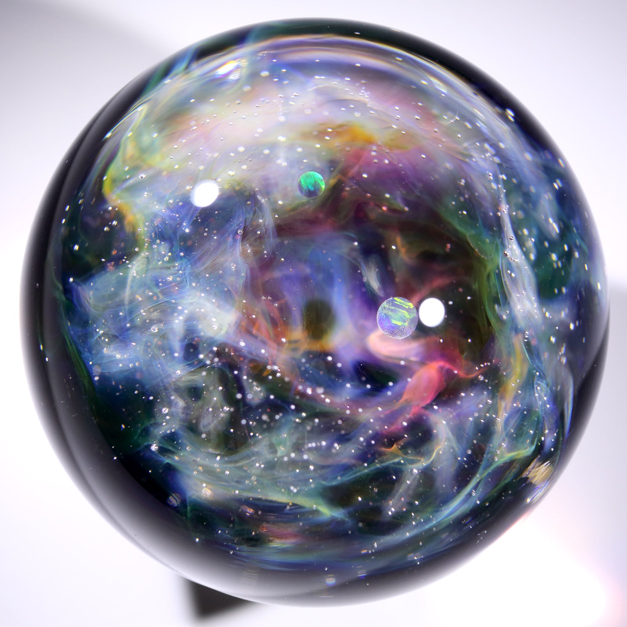 60mm Nebula Galaxy Glass Marble 星雲状宇宙ガラスマーブル