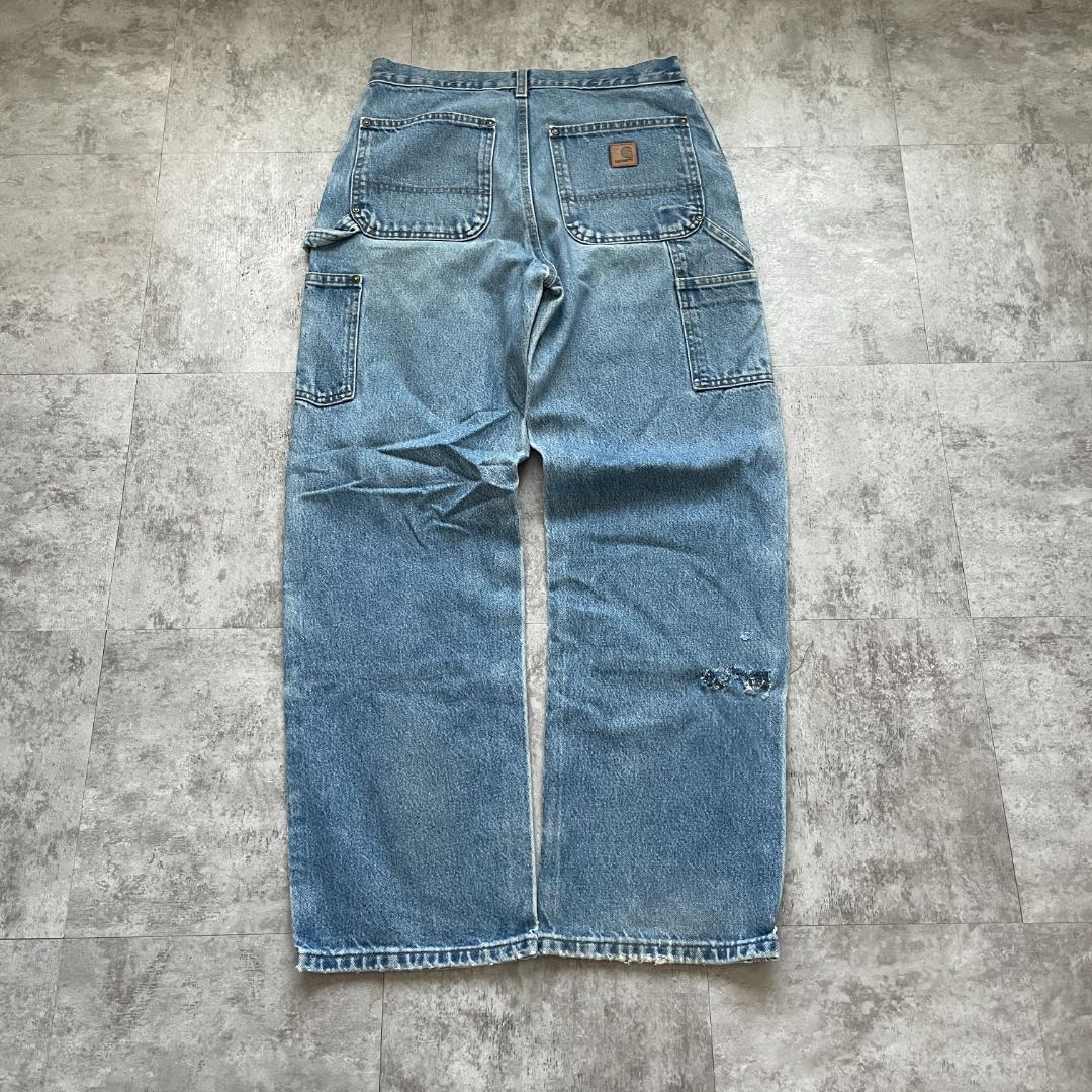 デニム ダブルニー Carhartt B73 DST 31×32 | ib2
