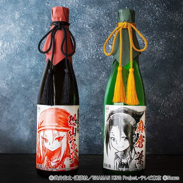 ※販売終了※ SHAMAN KINGコラボ日本酒『ふんばり銘酒 夫婦酒セット』