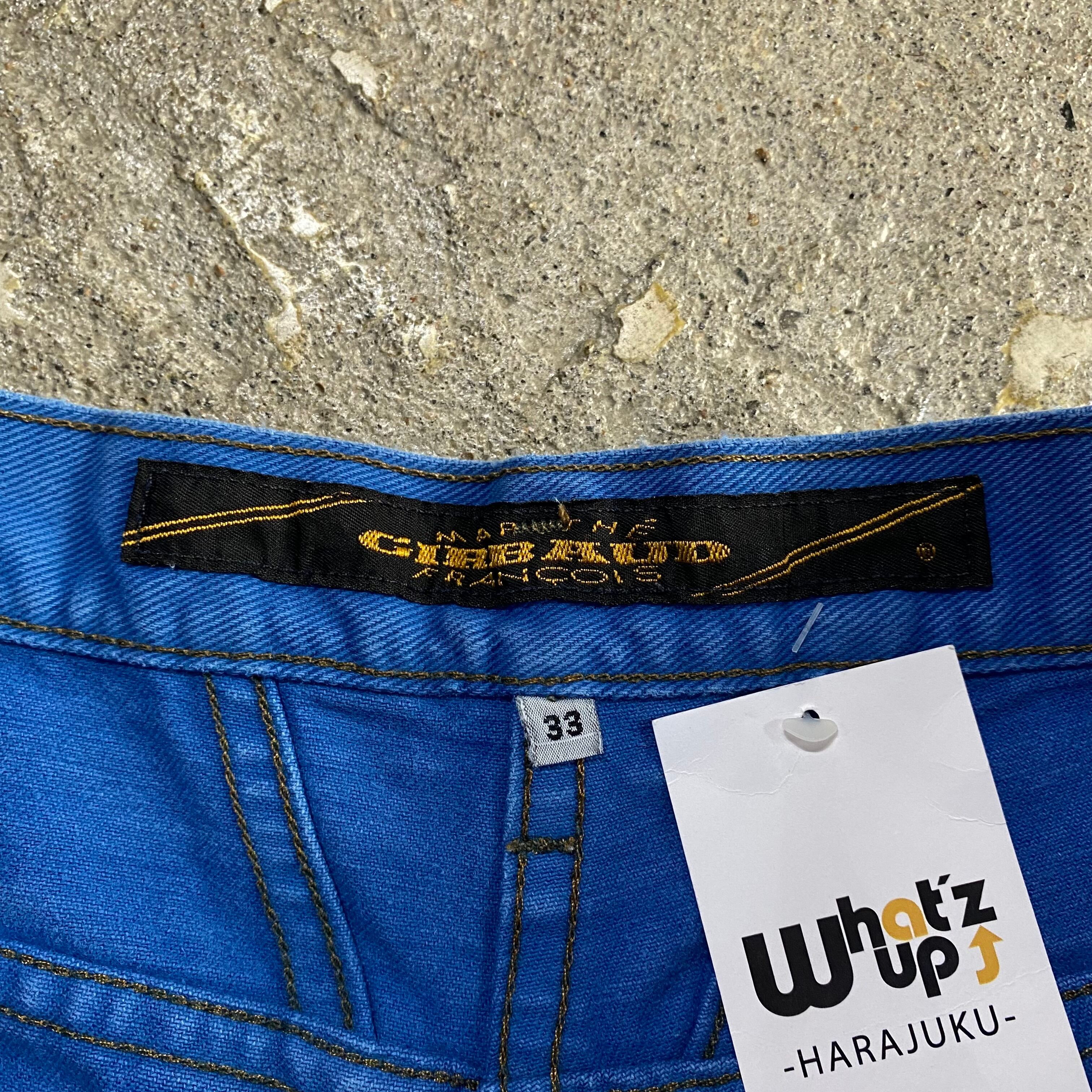 90s MARITHE FRANCOIS GIRBAUD denim shorts【仙台店】 | What