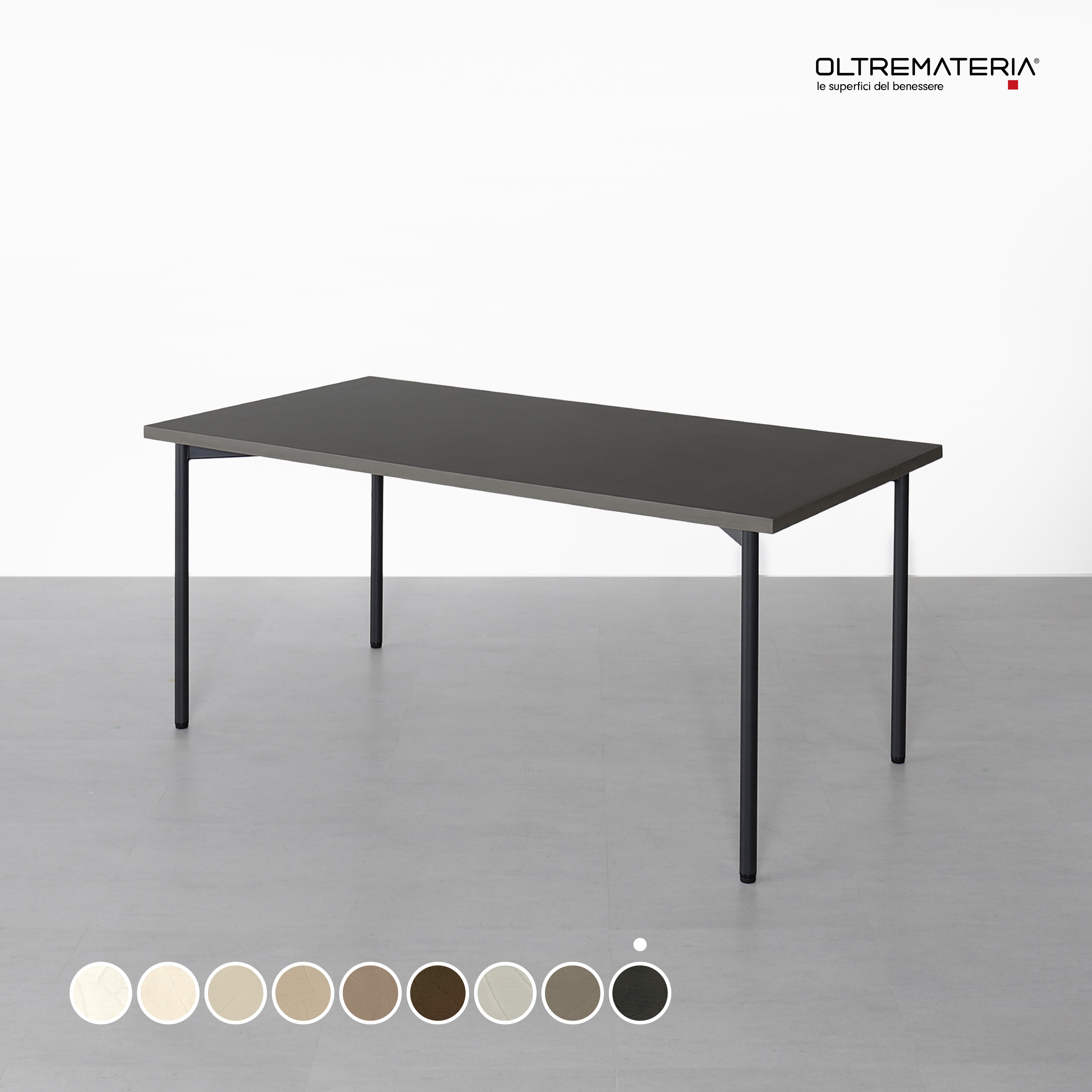 オルトレマテリア ダイニング テーブル Dark Gray-OL41 (鉄脚 オルトレマテリア ダイニング テーブル Dark Gray-OL41 (鉄脚