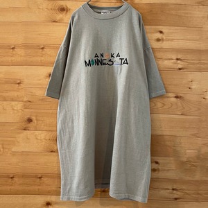 【ONEITA】古着 90s ヴィンテージ 刺繍ロゴ Tシャツ オーバーサイズ ビッグシルエット