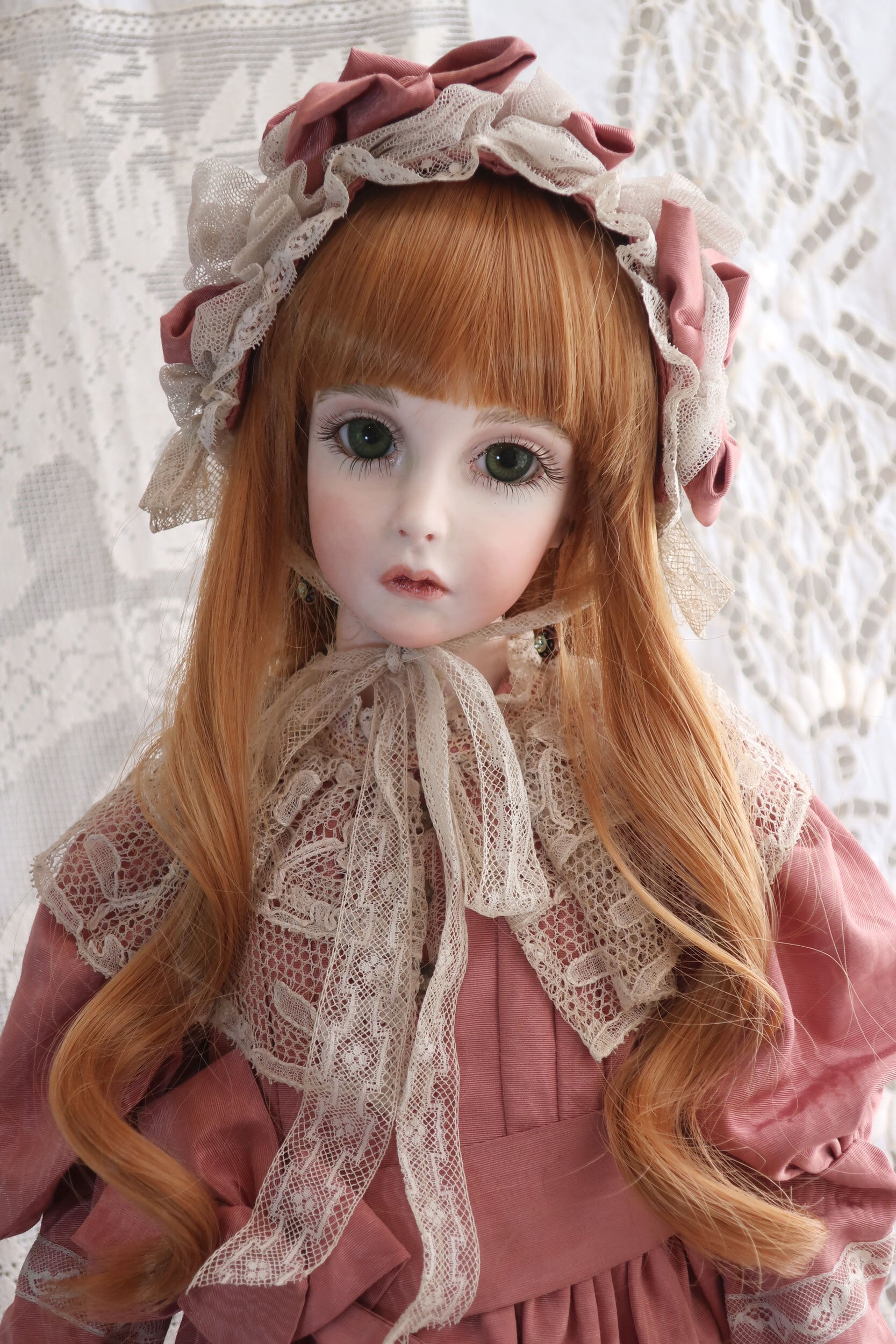 ベラ（約63cm）ビスクドール 三輪輝子作品 | 創作人形館ミワドールBASE店