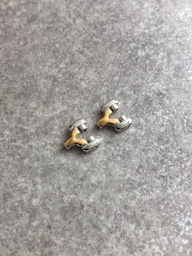 Yves Saint Laurent イヴ・サンローラン 腕時計 ゴールド×シルバー YSL 5430-F43089 vintage ヴィンテージ オールド vvmgf8