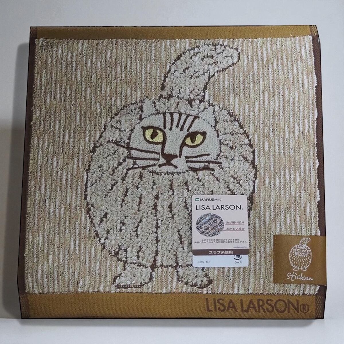 リサラーソン ポタリーシリーズ/スティッカン ミニタオル | ウェル