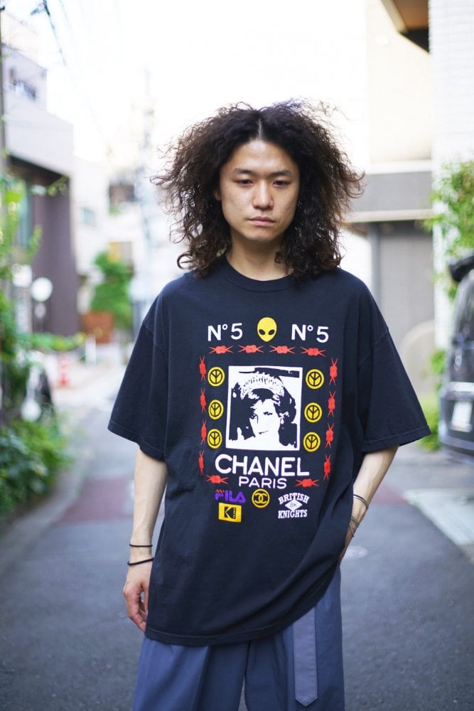 Bootleg Chanel [Bootleg-CHANEL] Vintage Print T-shirt [1990s