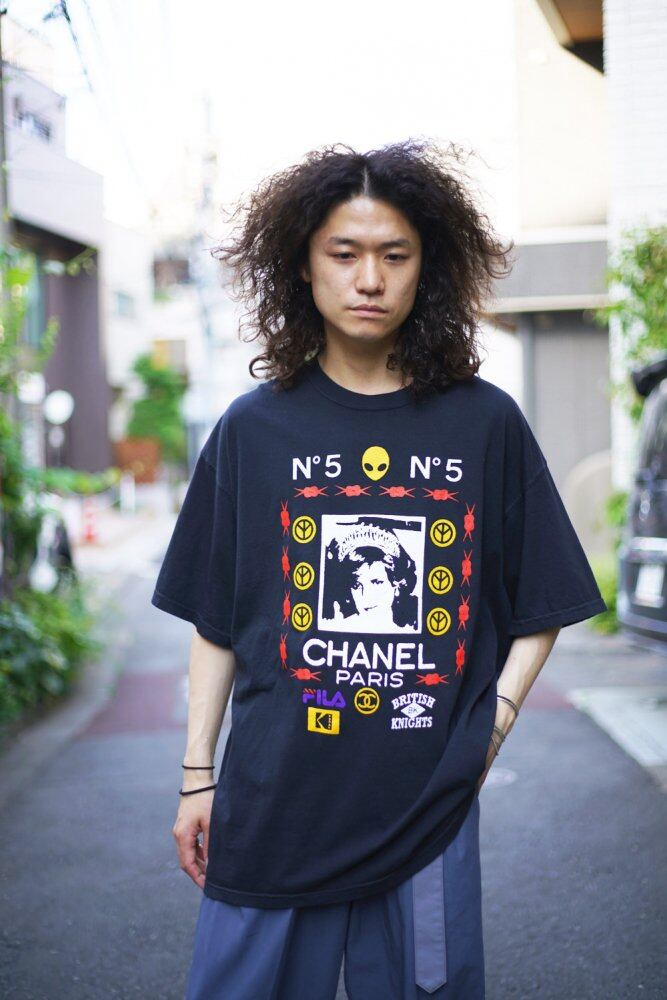 Bootleg Chanel [Bootleg-CHANEL] Vintage Print T-shirt [1990s-] Vintage  T-Shirt | beruf powered by BASE