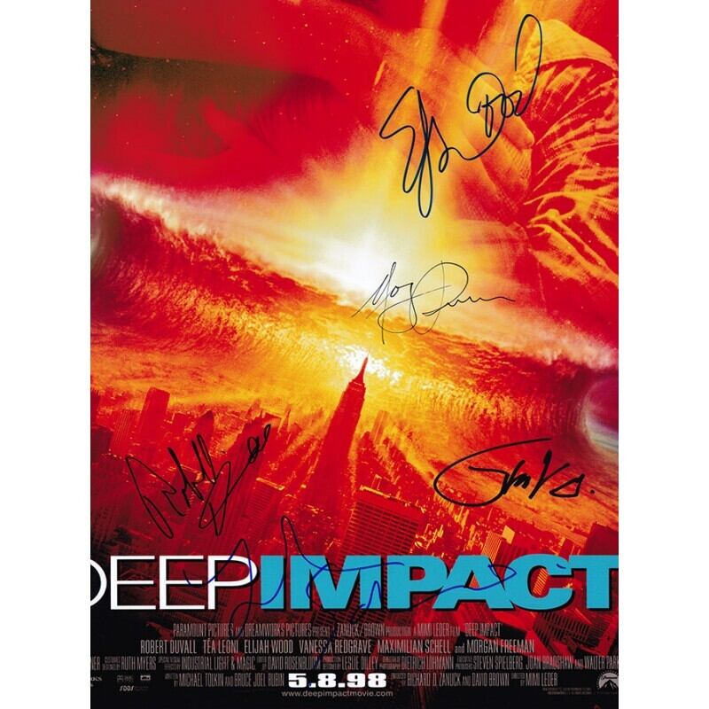 DEEP IMPACT(ディープ・インパクト) 【5名直筆サイン入りミニ DEEP IMPACT(ディープ・インパクト) 【5名直筆サイン入りミニ