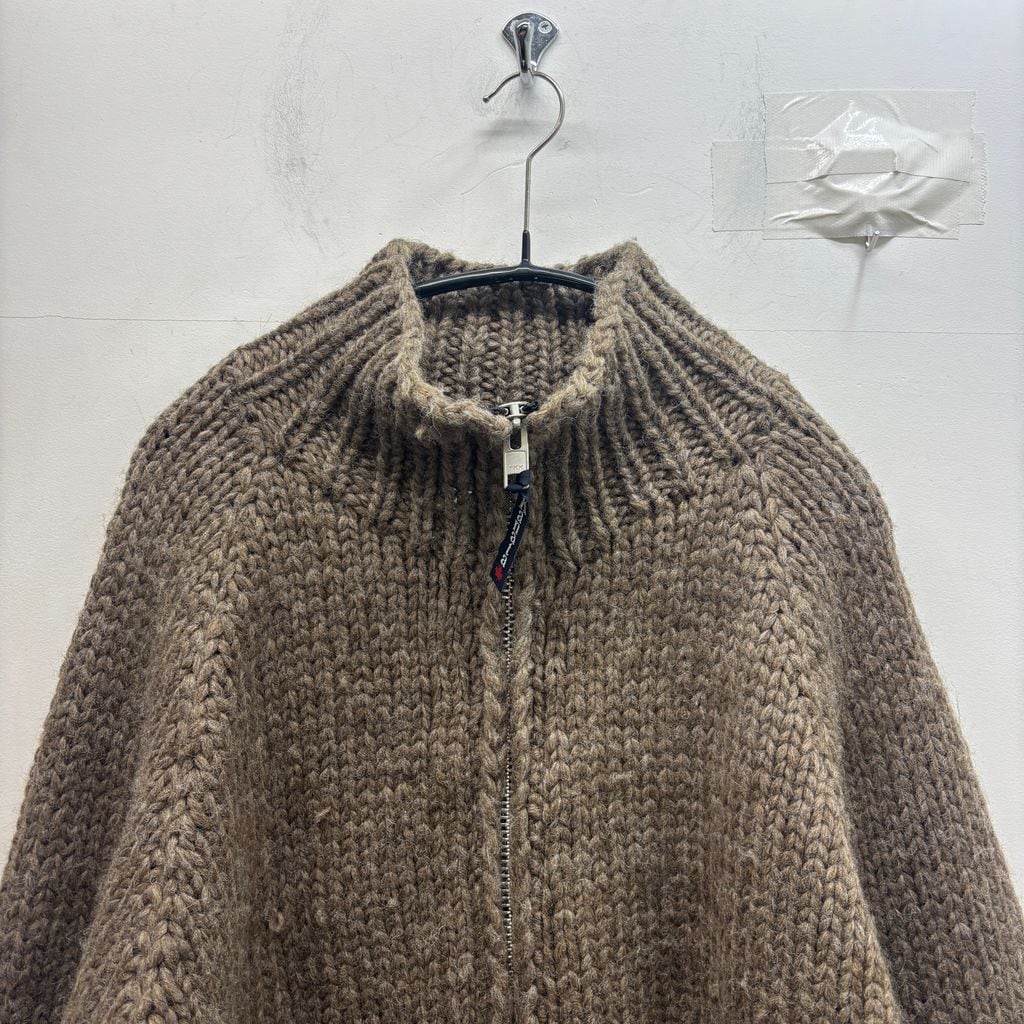 DAN × Kanata ドライバーズニット ハンドニット カウチン サイズ44 DAN × Kanata ダン×カナタ Driver's Knit ドライバーズニット KV-DAN