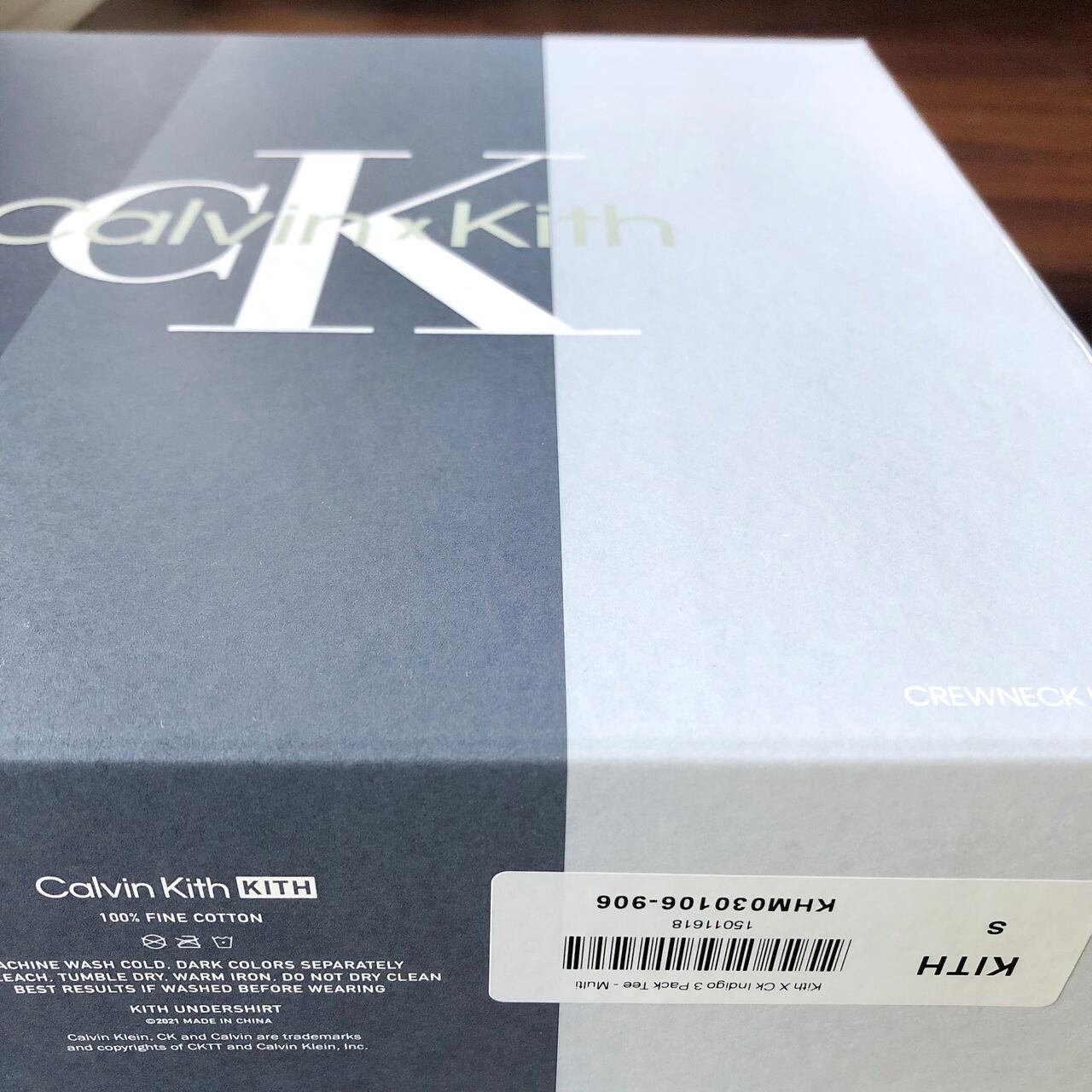 KITH×Calvin Klein Indigo 3 Pack Tee (Only Medium Indigo Color Tee ...