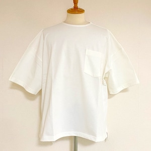 VORTEX 8oz Side Slit Half Sleeve Box-T-Shirts　Off White