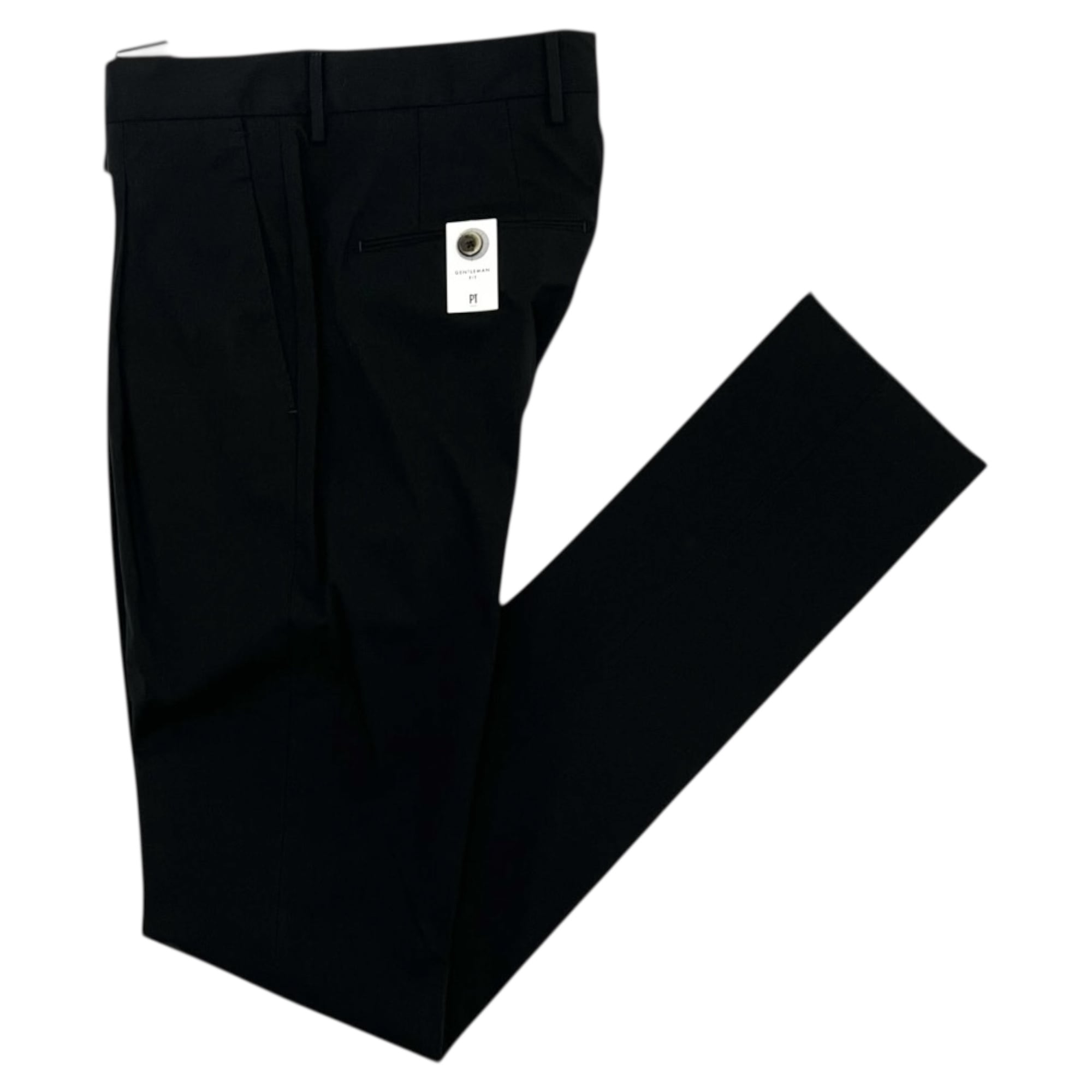 PT TORINO(ピーティー トリノ) Cotton/Nylon Slacks/GENTLEMAN FIT(COGS11ZP0CL1/VD05/990)/BLACK