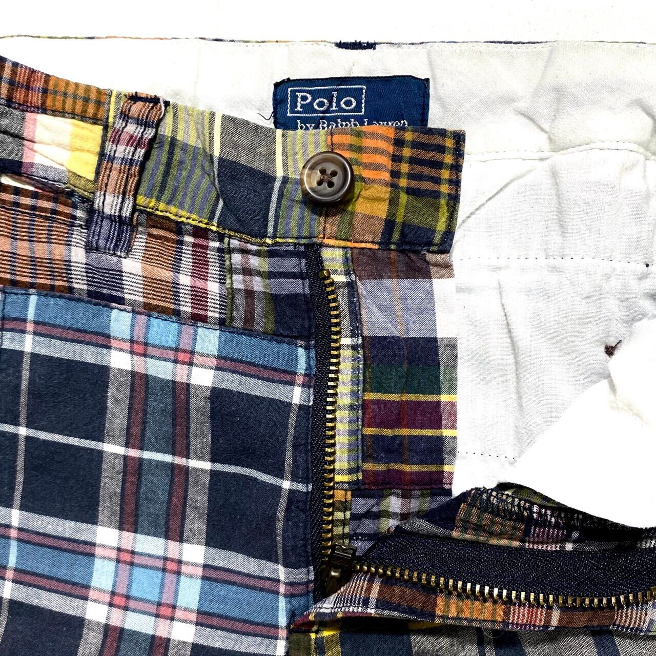 kids】Polo by Ralph Lauren ポロラルフローレン パッチワークチェック