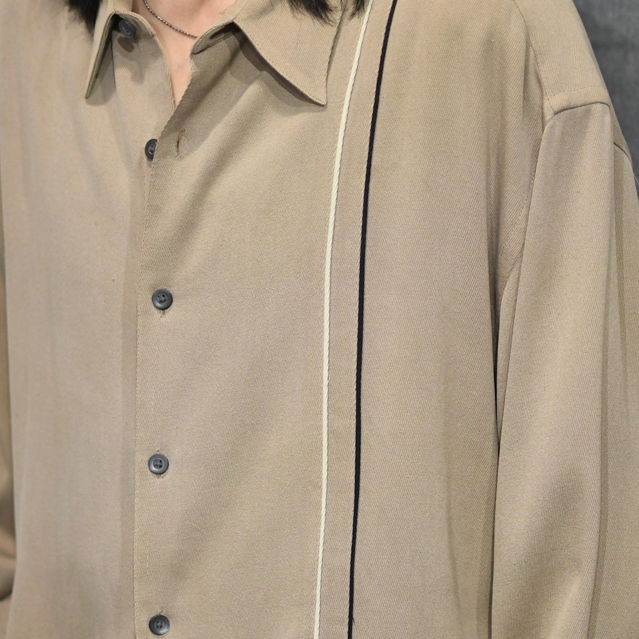 Geoffrey Beene design silk shirt