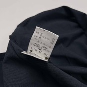 Paul Stuart ポールスチュアート 襟切り替え BD 半袖 ポロシャツ サイズ M /メンズ/ネイビー