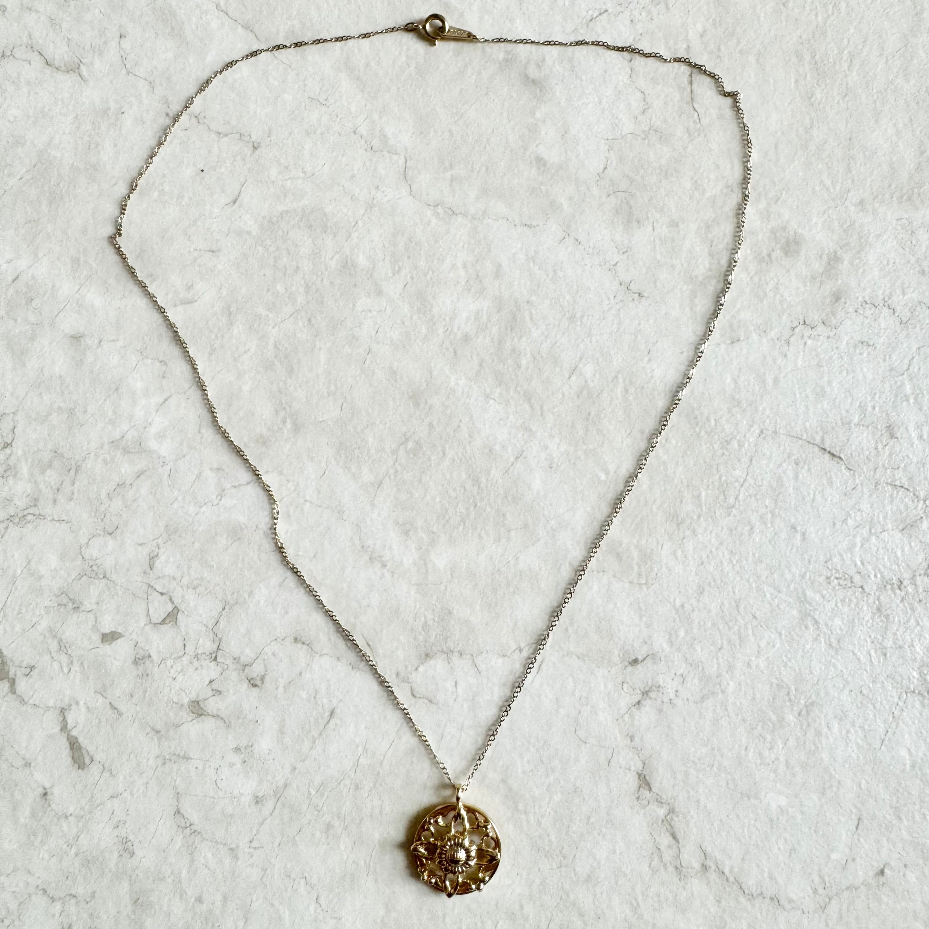 美品】ヴィンテージパーツネックレス