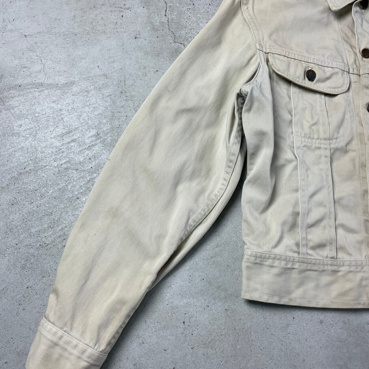 70年代 USA製 Lee リー WESTERNER ウエスターナー 100-J コットン 