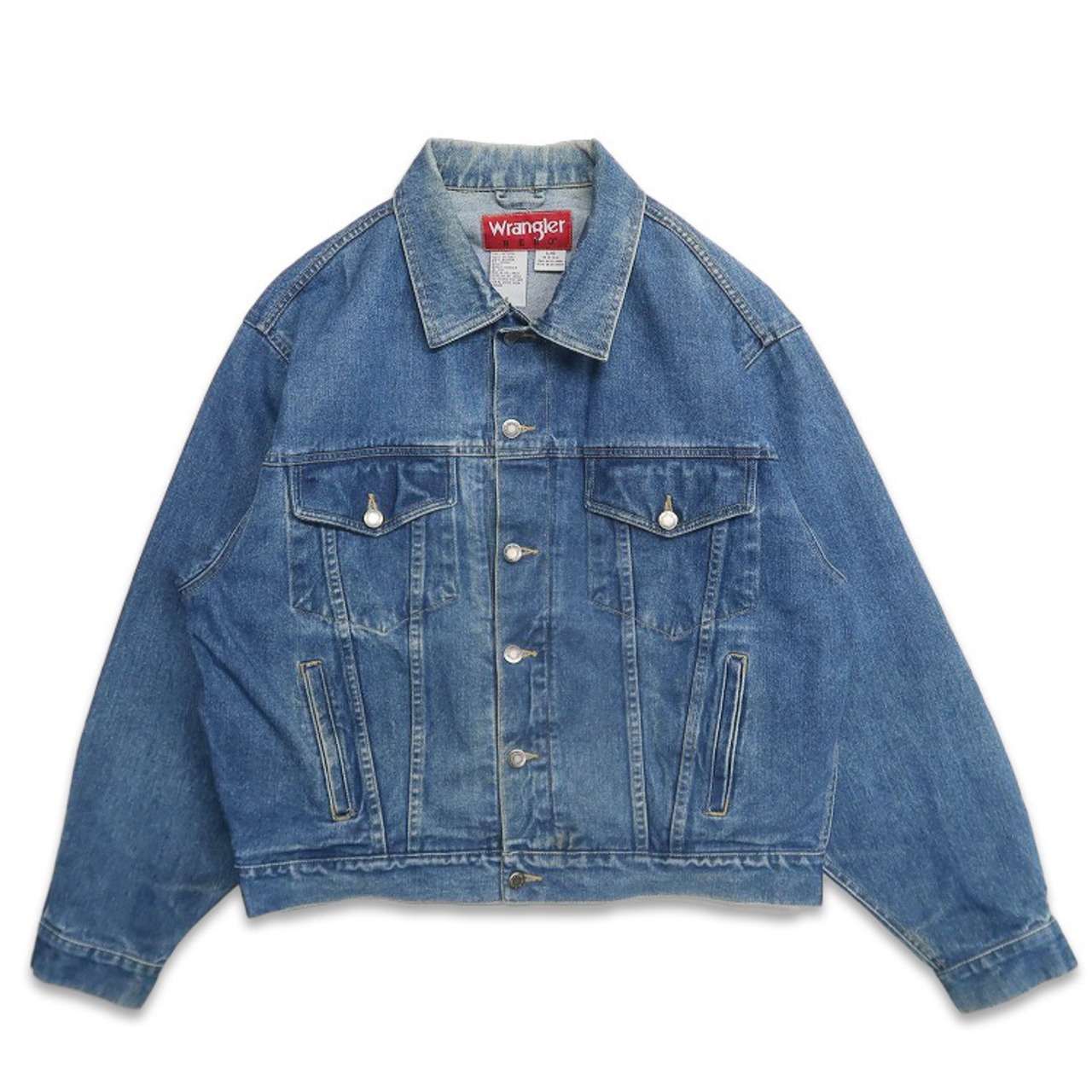 古着 ラングラー Wrangler デニムジャケット ジージャン 表記：L 