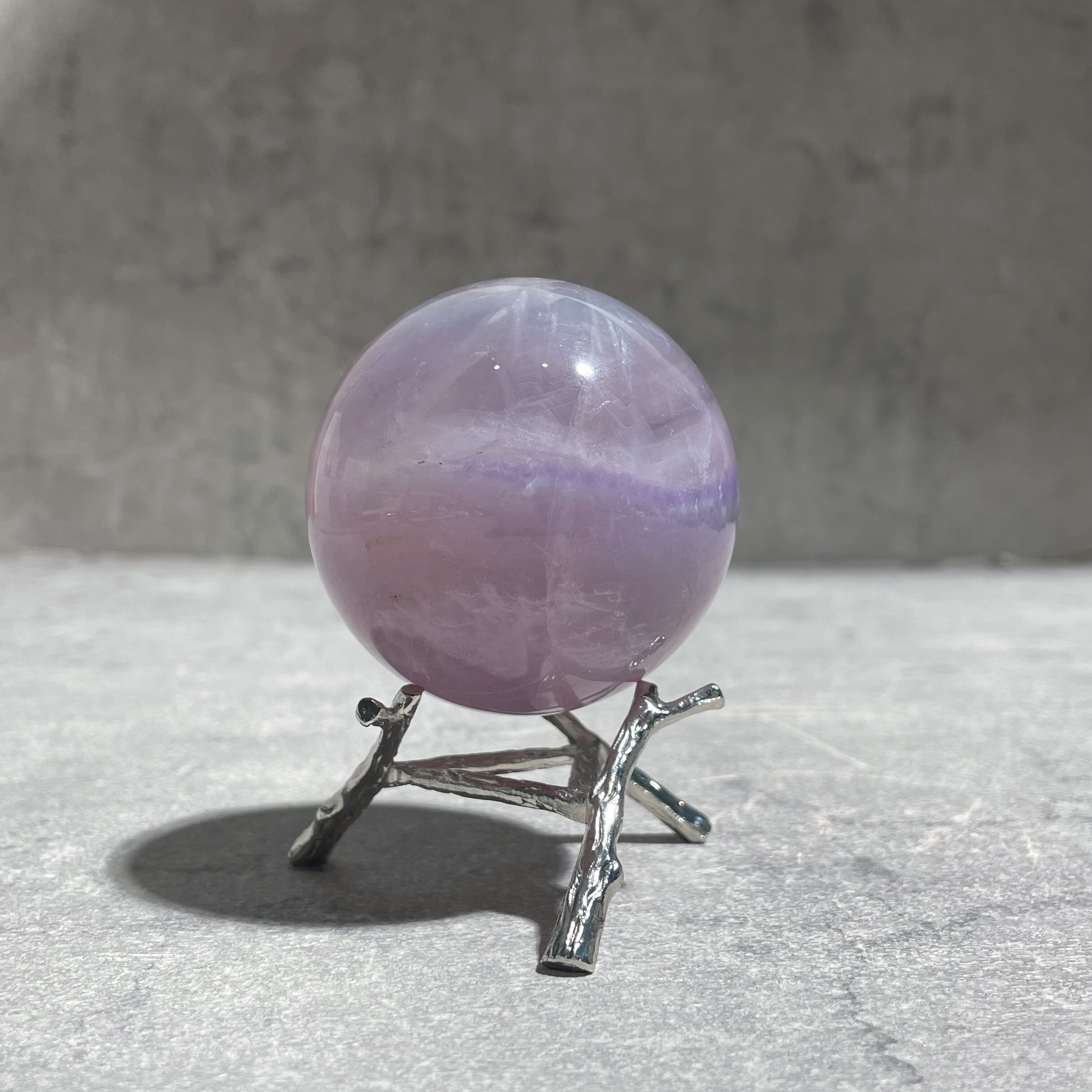 シルキーフローライト スフィア01◇ Silky Fluorite ◇天然石・鉱物