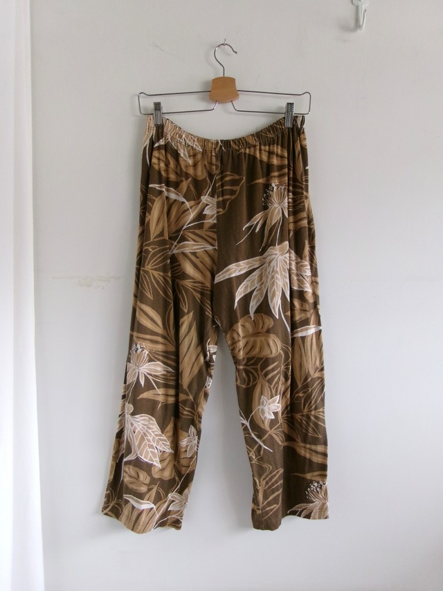 Camo pattern easy pants | カモ柄イージーパンツ