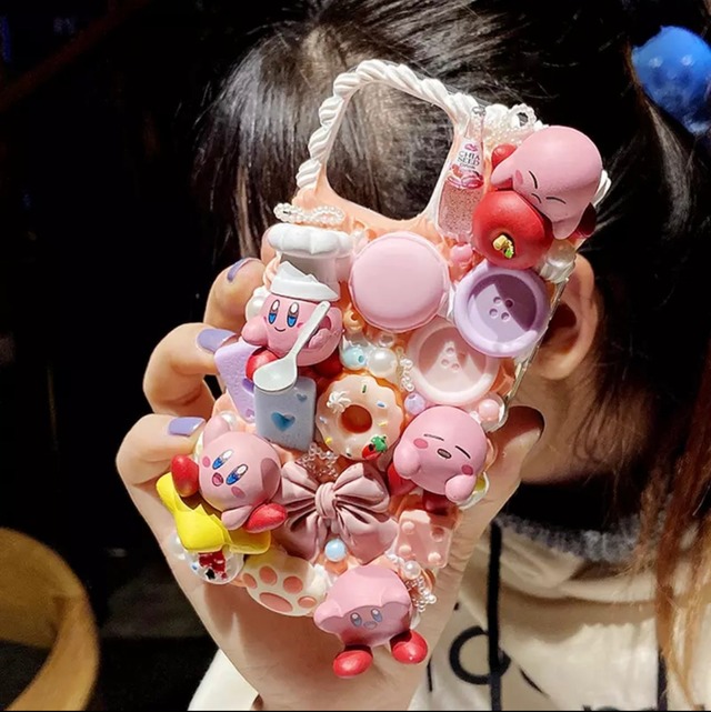 お取り寄せ商品 スマホケース Iphoneケース デコレーション 原宿 ゆめかわいい キャラクター マカロン Candy Melts