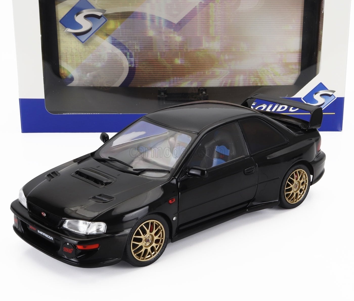 ソリド 1/18 スバル インプレッサ WRX 22B STi 1998 ソニック