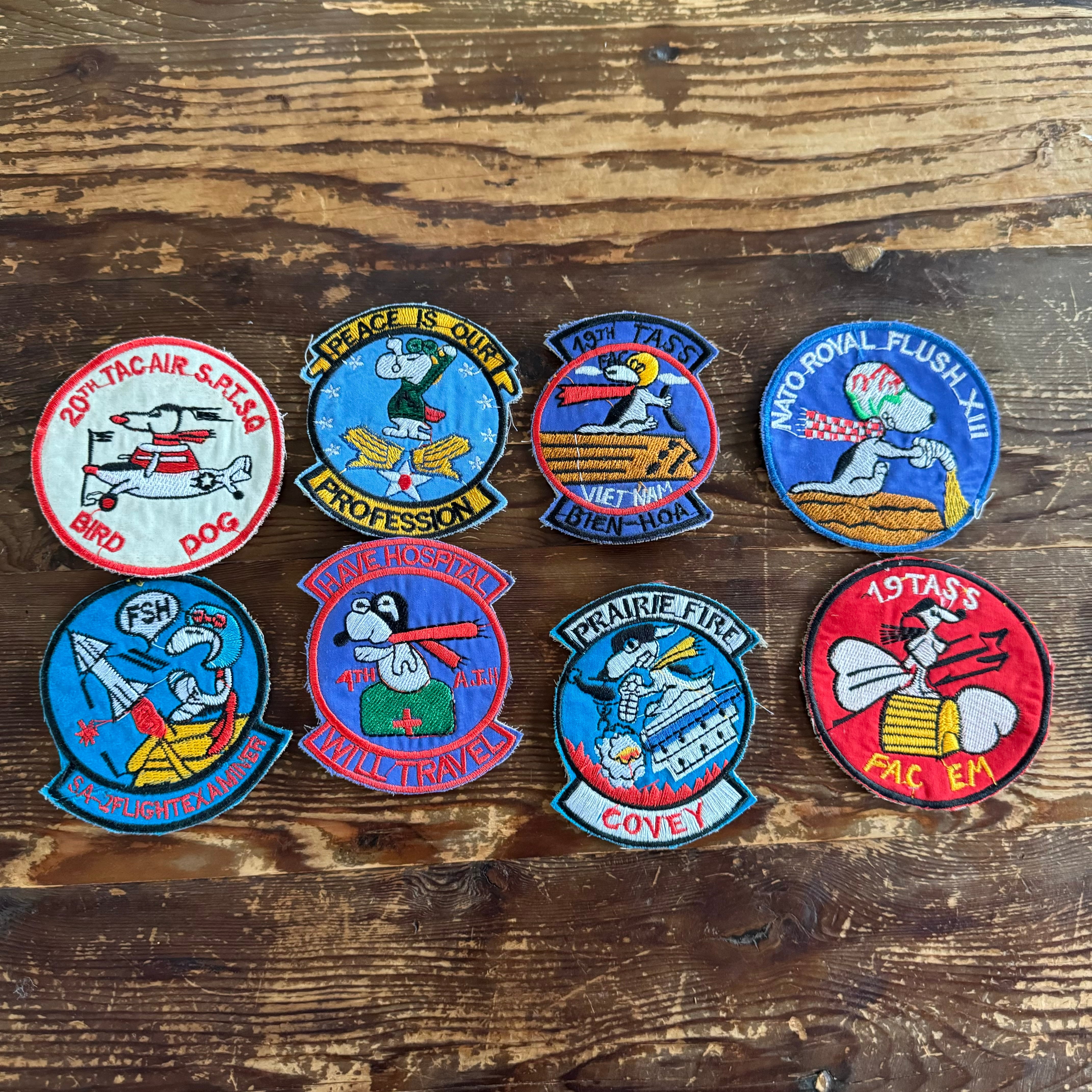 Vietnam Era Vintage Snoopy USAF Patch/6 | Rei-mart