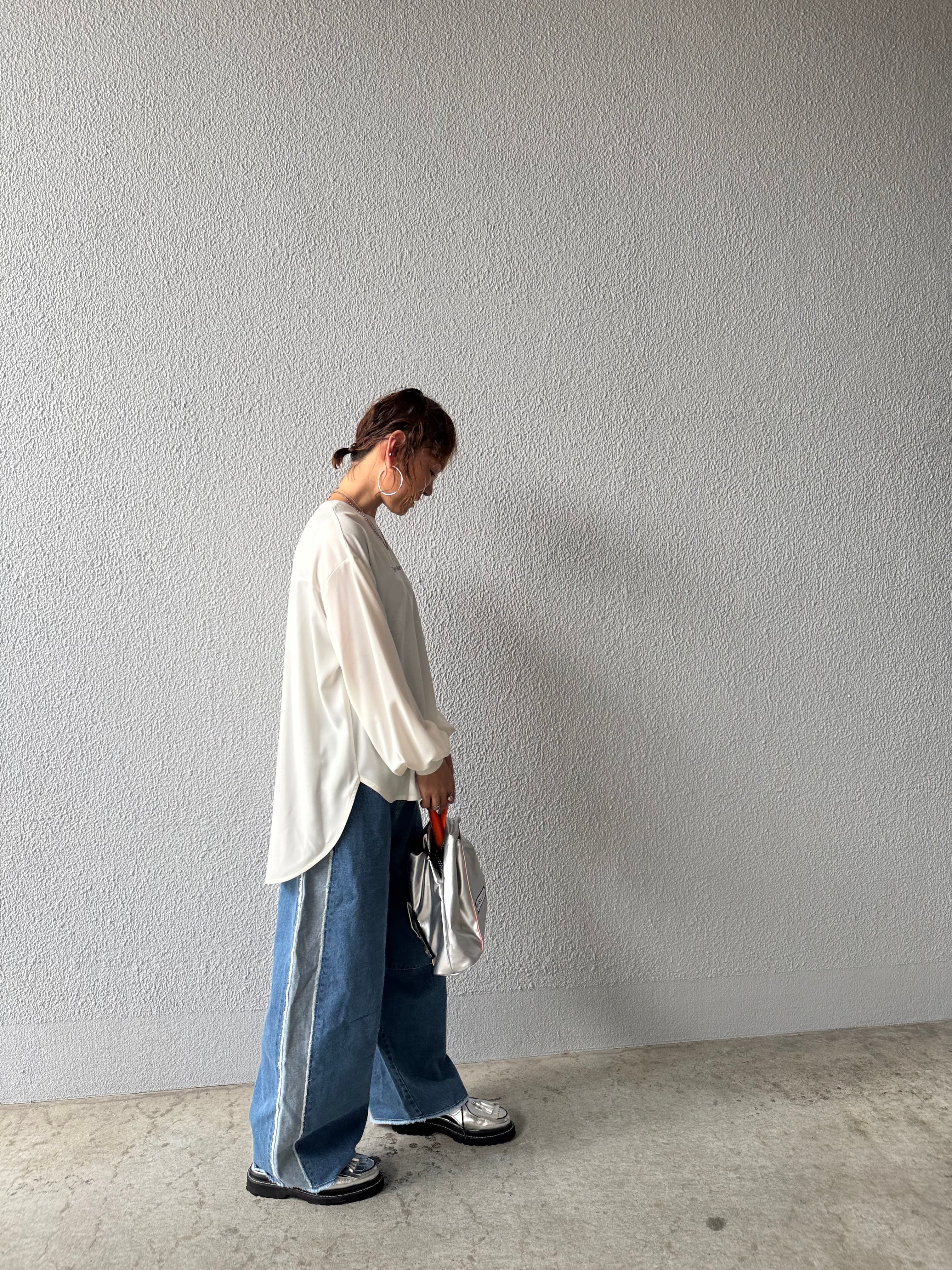 passione ロゴジョーゼットプルオーバー PASSIONE】ロゴジョーゼットプルオーバー 536995 | MIEL select shop