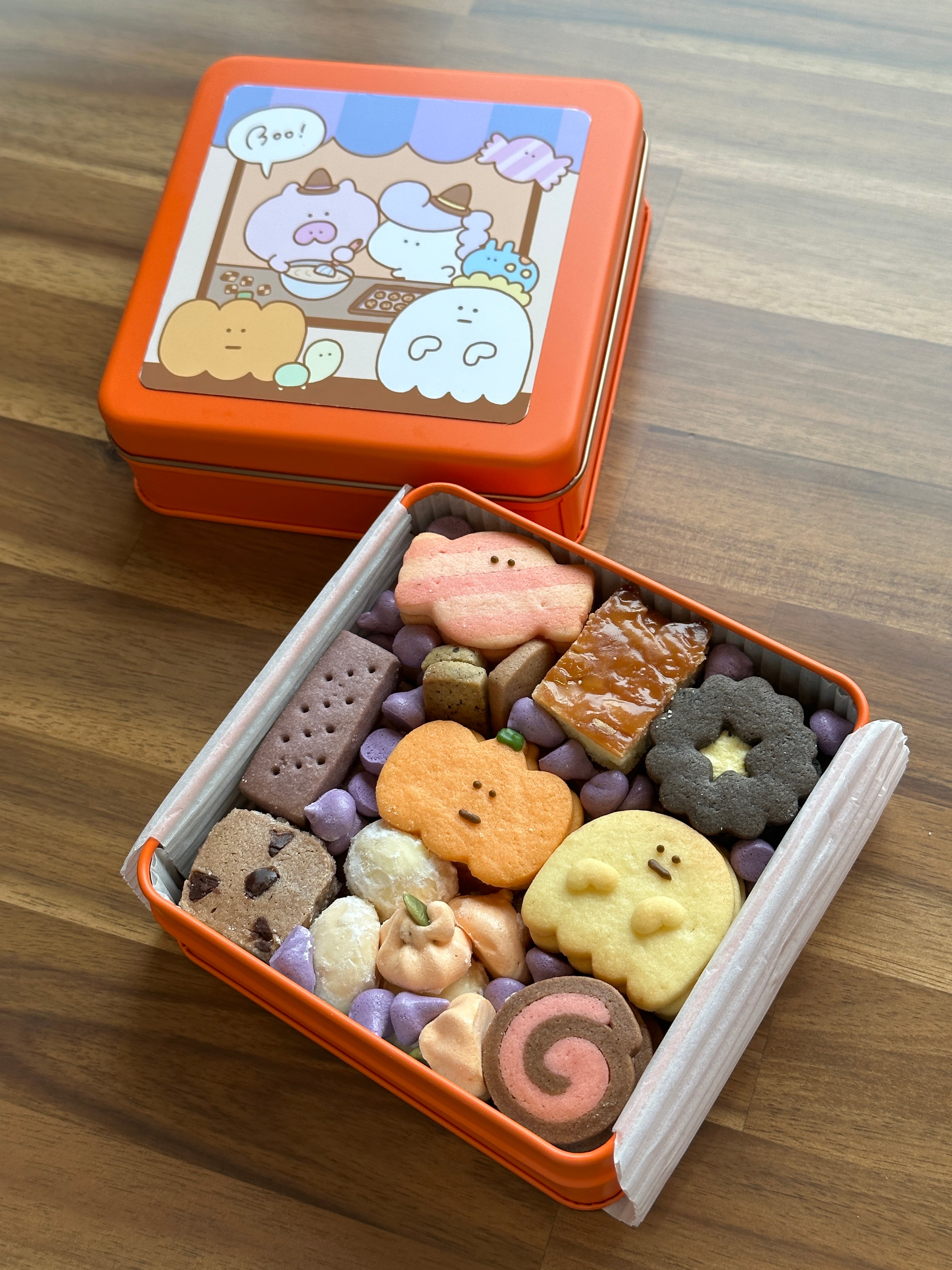Halloweenクッキー缶