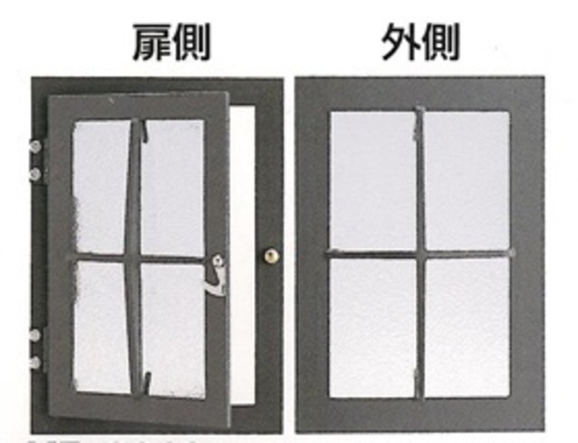 墓前灯篭枠　KB-3012　4寸×7寸　アルミ合金
