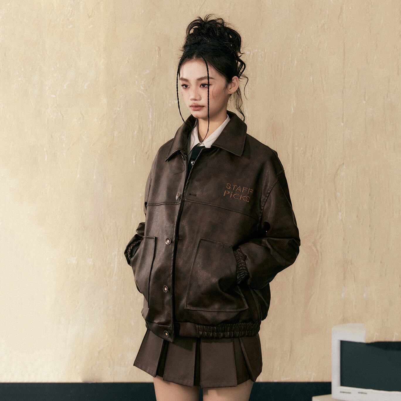 24ss ジップアップフーディー 変形 希少 レア パーカー 短丈 RANDY