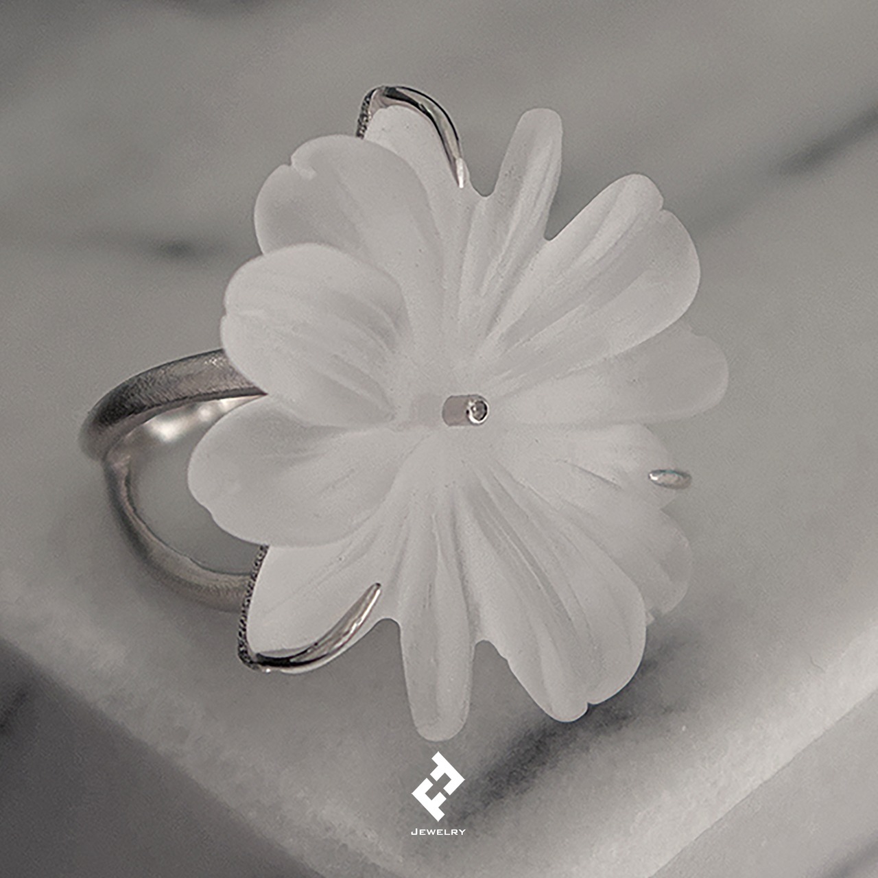 +flores・リング (+flor de cristal)