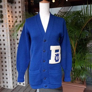 Vintage lettered cardigan / ヴィンテージ レタード カーディガン