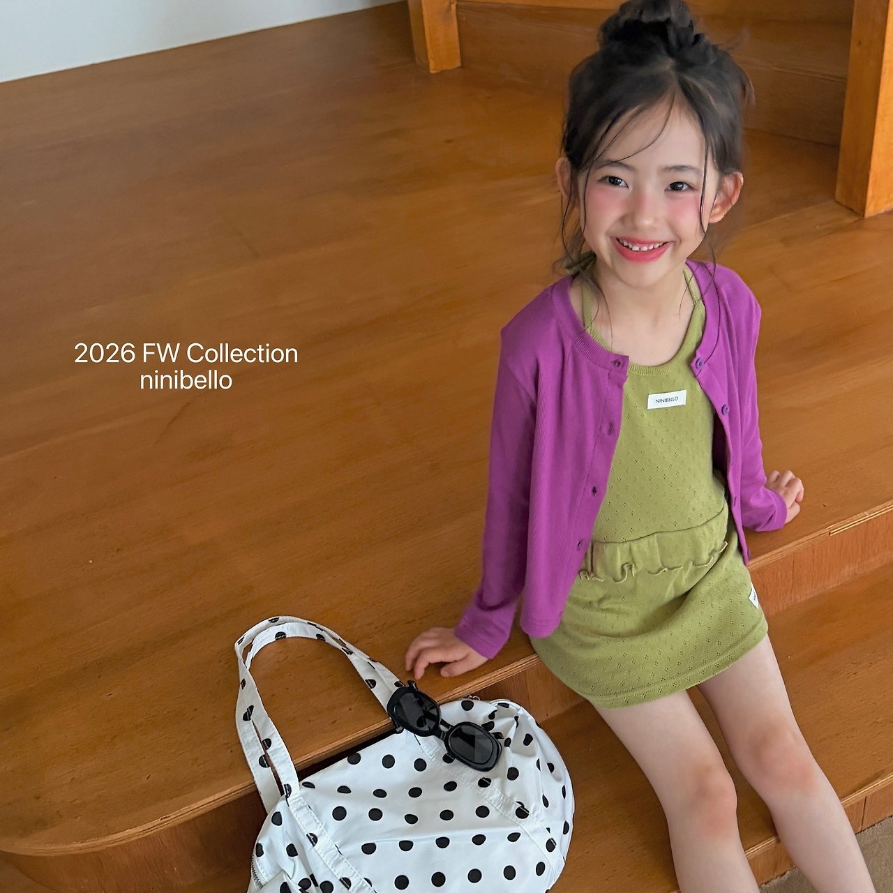 navy S,L［即納］bibi eyelet holter neck bustier / ninibello 26autumn