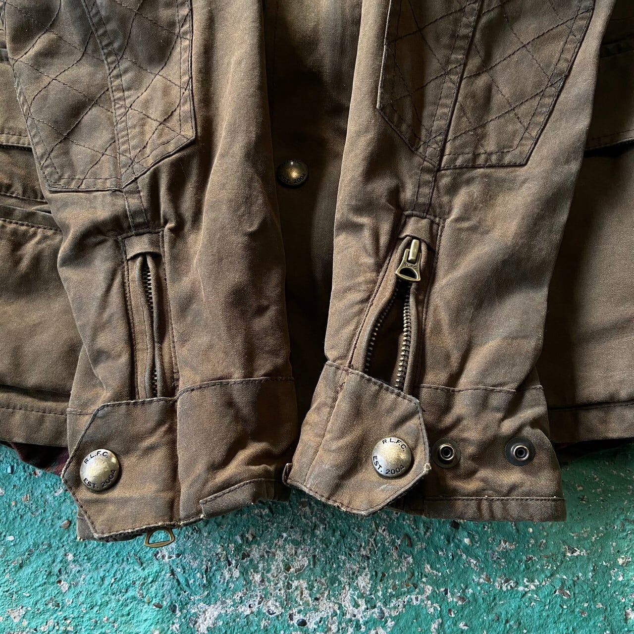 RUGBY Ralph Lauren ラルフローレン 4ポケ オイルドジャケット