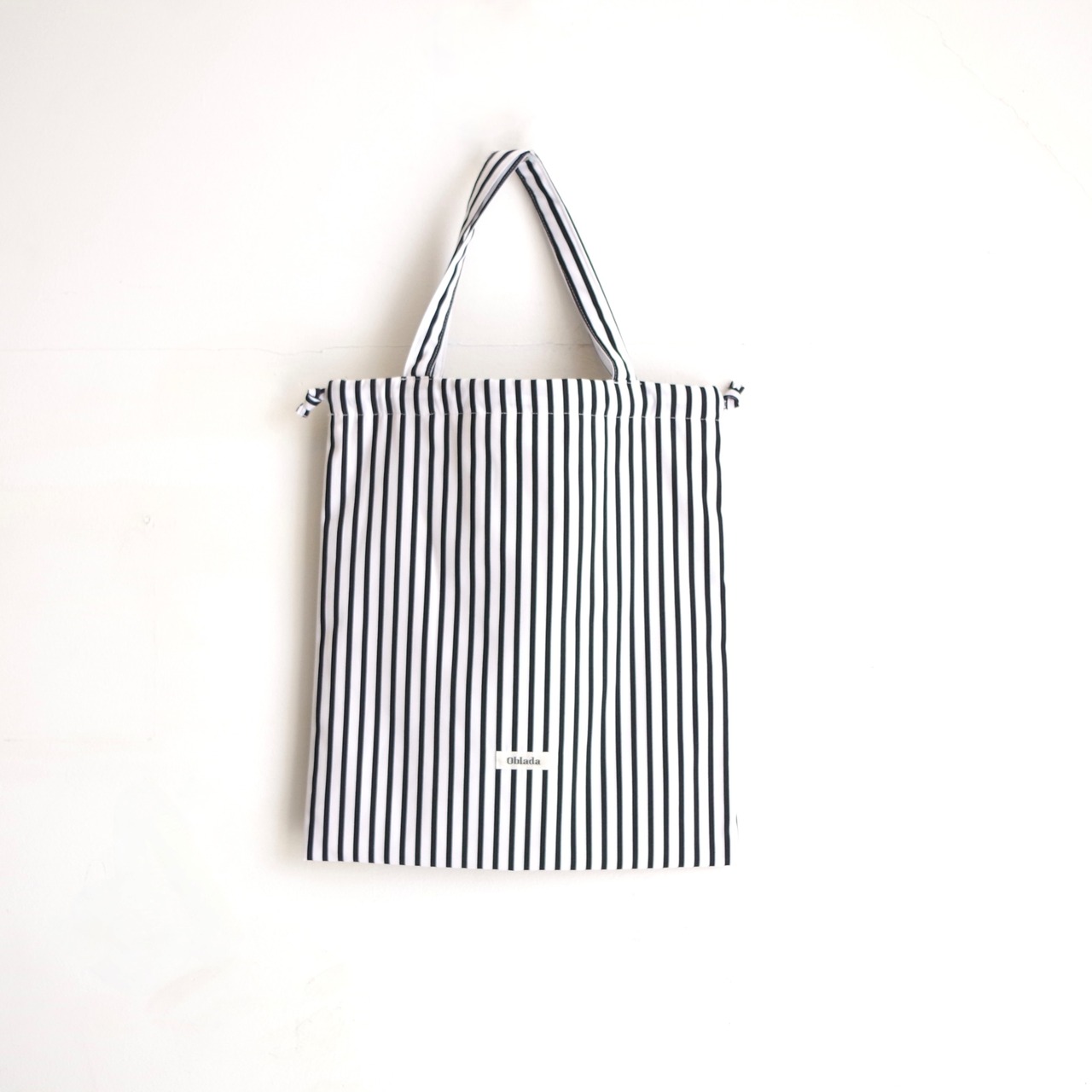 Oblada  Oblada SACK TOTE 　CHECK&STRIPE