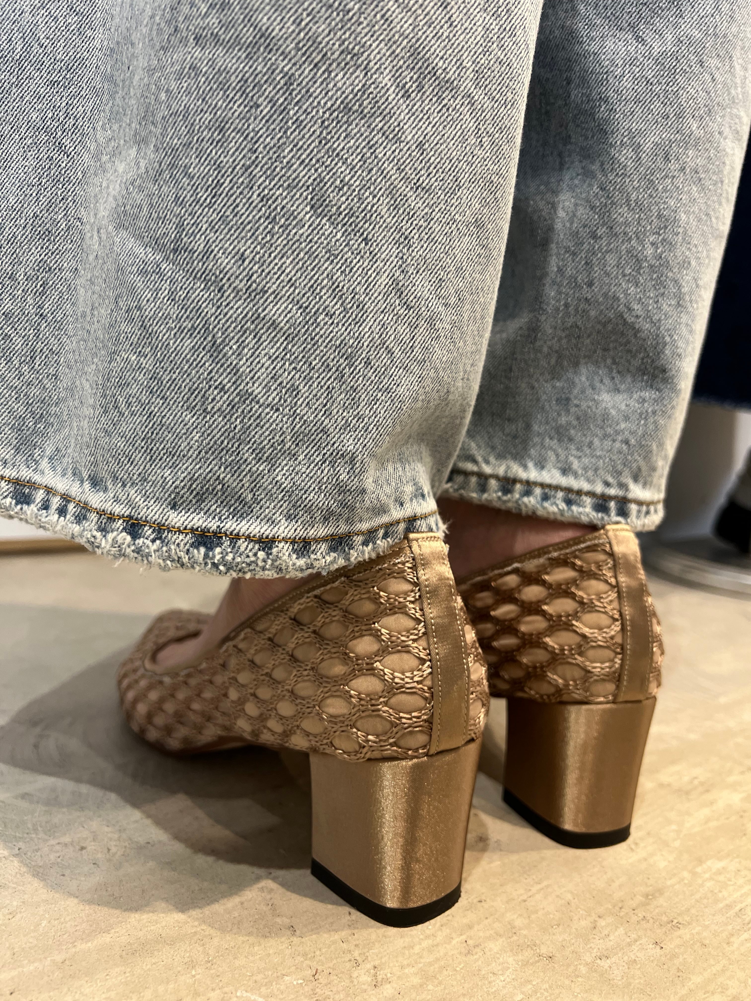 【libero】メッシュパンプス