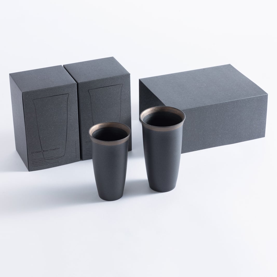 ビアタンブラー 〈ペアセット〉M/L | ZUIKOUオンラインストア