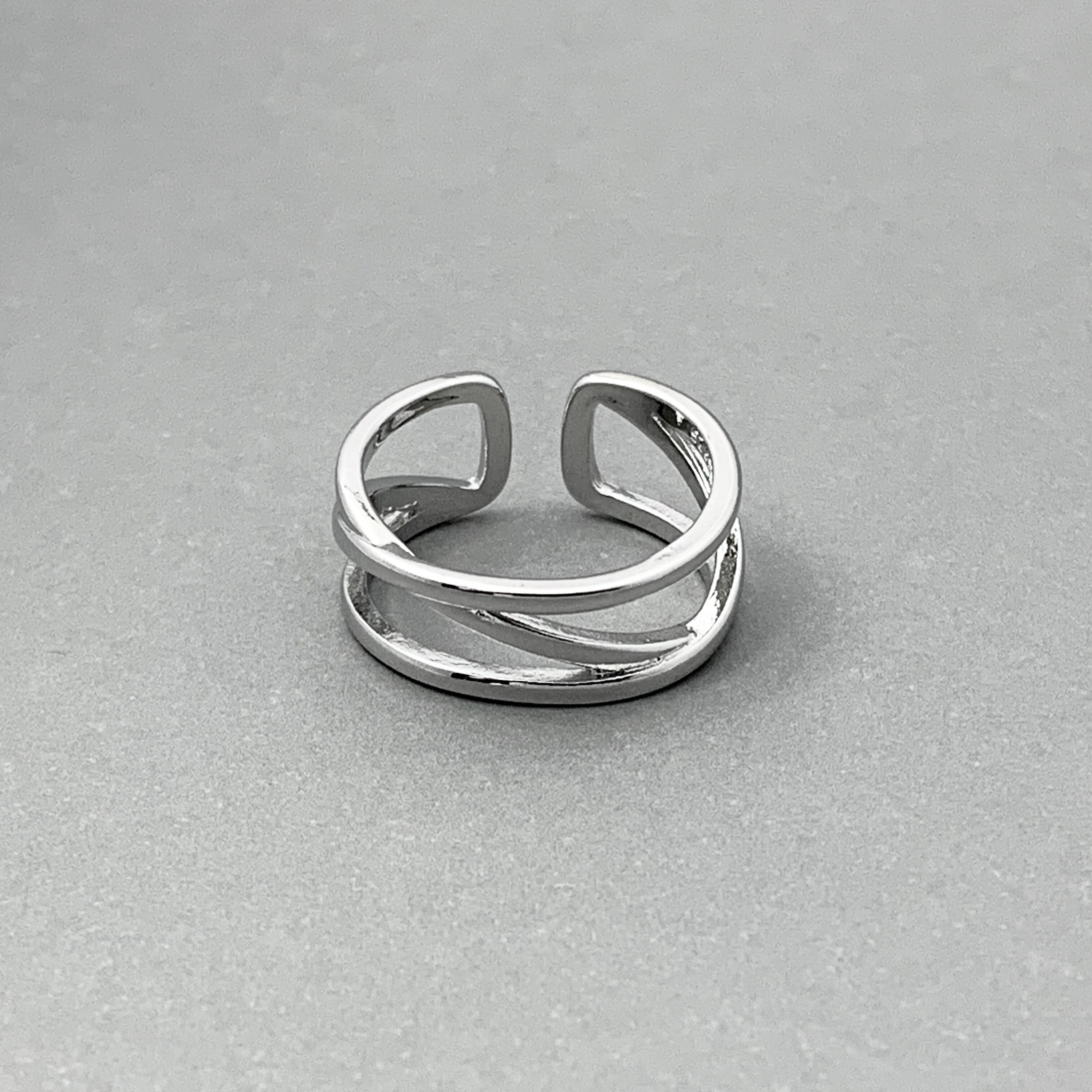 Triple Line Ring Ⅱ #321