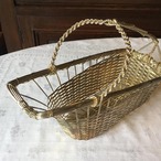 バスケット型 シルバーボトルホルダー 　ワイングッズ　ワインパニエ 12KWap18