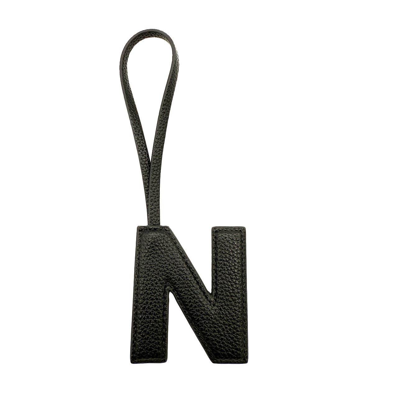 INITIAL CHARM Large (BLACK)