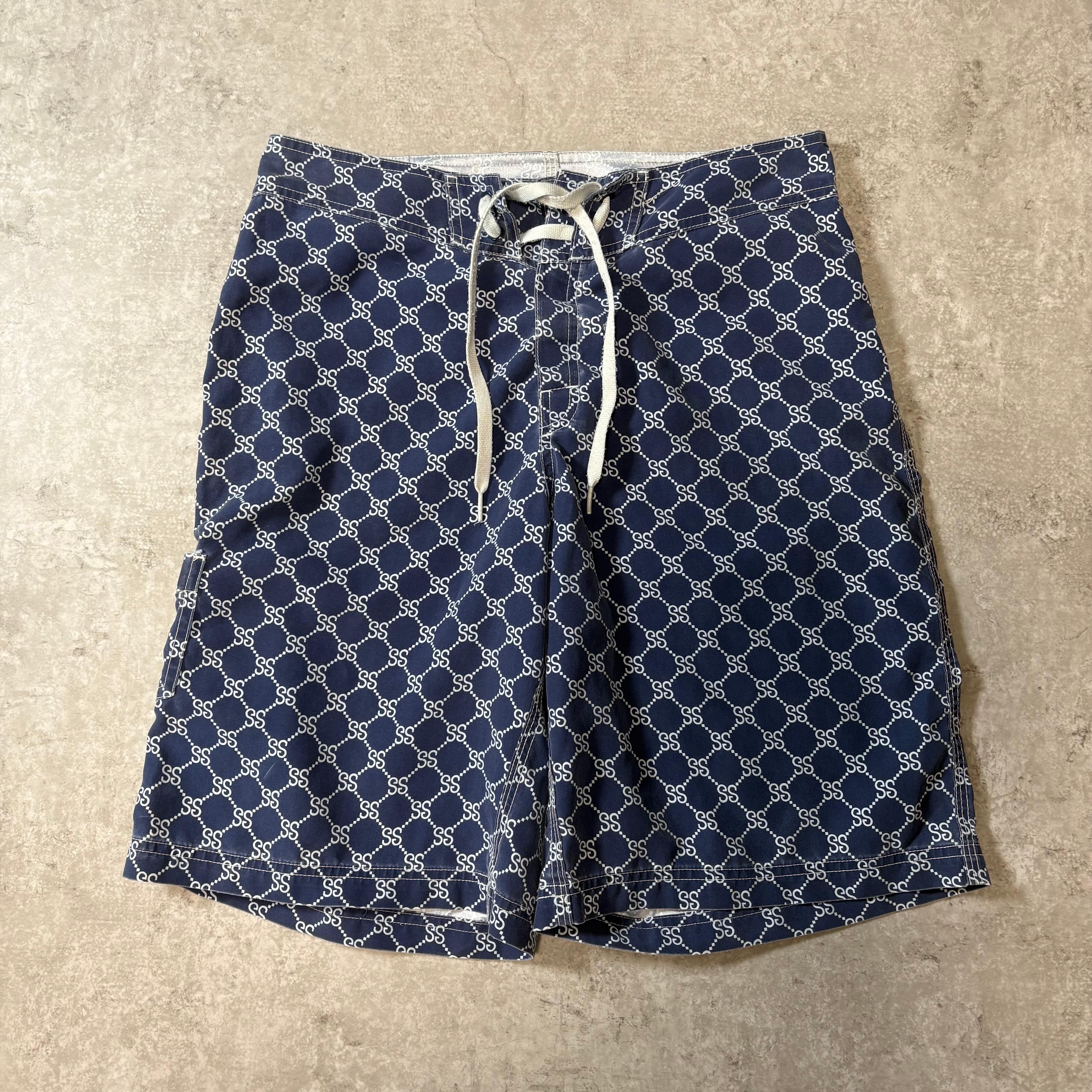 1990s "STUSSY" Surf Pants "SSリンク" / 1990年代~ ステューシー サーフパンツ ハーフパンツ 短パン