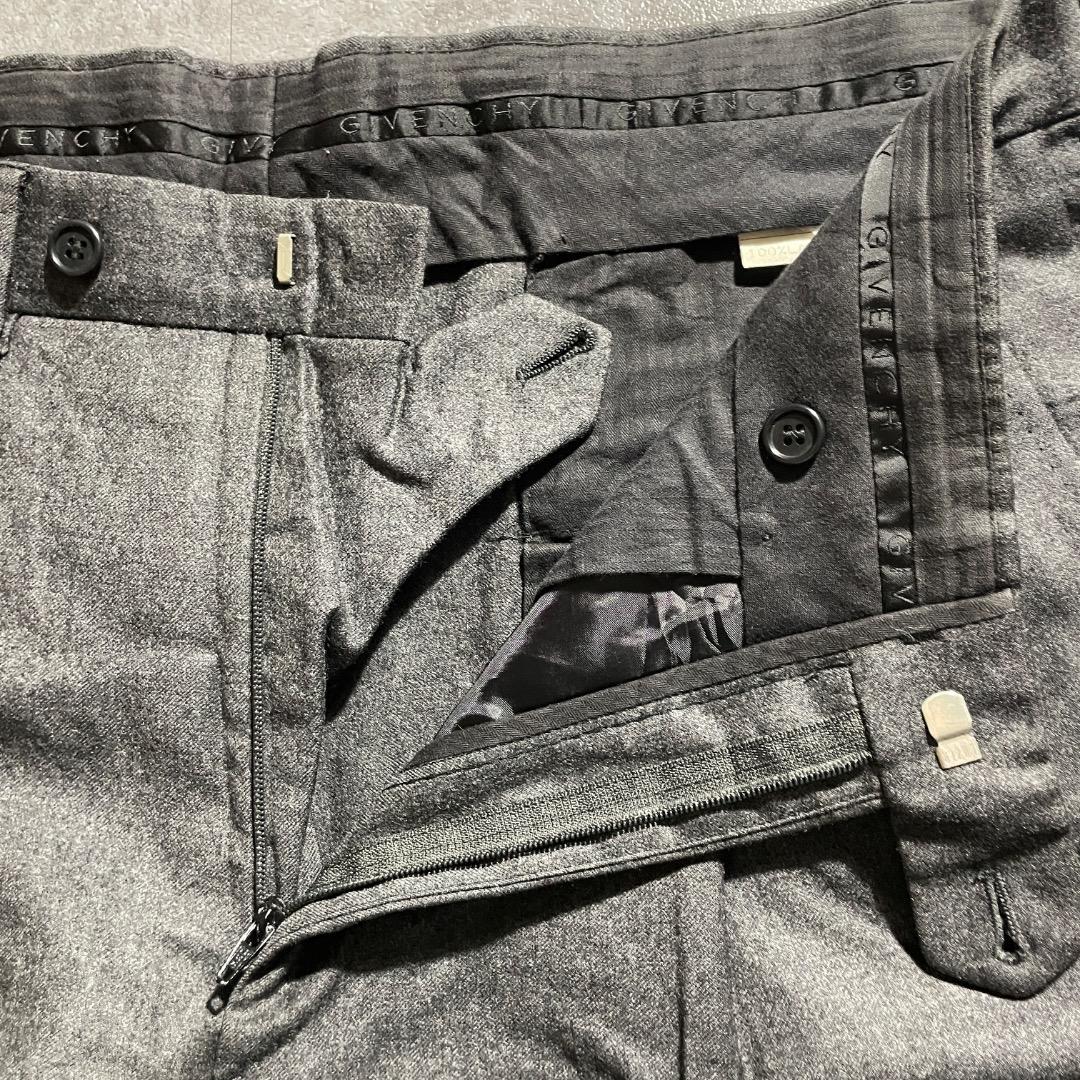 90s Givenchy ウールグレースラックス 無地 日本製 【W31】 | ib2