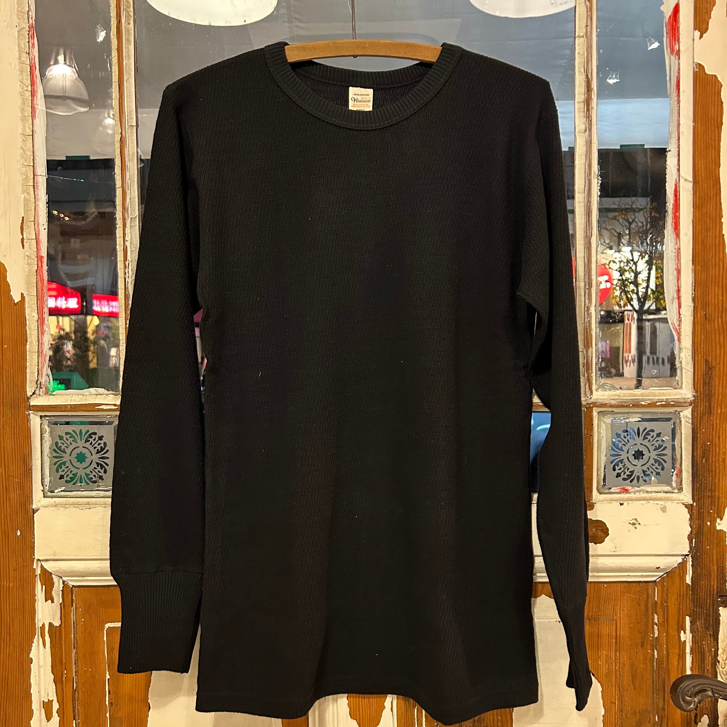 [新品未使用]ウエアハウス　5911 インディゴ 4本針クルーネック ワッフル 楽天市場】WAREHOUSE ウエアハウス 5911 インディゴ 4本針クルーネック